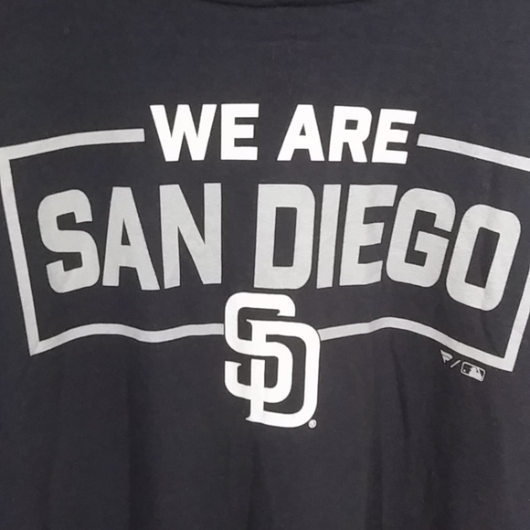 Fanatics large t shirt MLB San Diego Padres we are San Diego - Picture 2 of 5